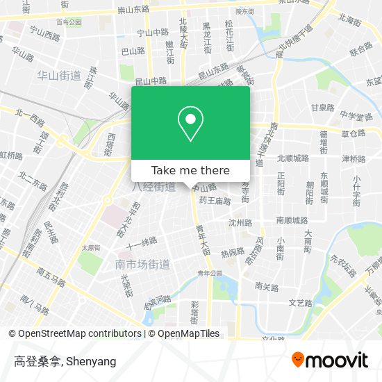 高登桑拿 map
