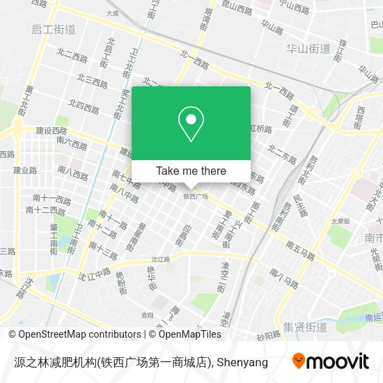 源之林减肥机构(铁西广场第一商城店) map