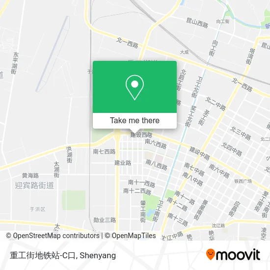 重工街地铁站-C口 map
