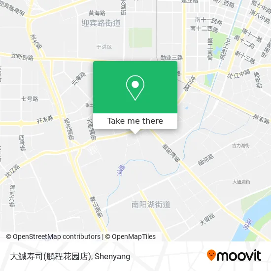 大鯎寿司(鹏程花园店) map