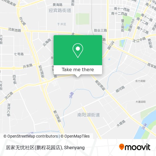 居家无忧社区(鹏程花园店) map