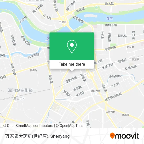 万家康大药房(世纪店) map