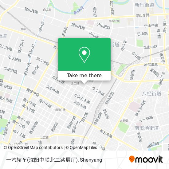 一汽轿车(沈阳中联北二路展厅) map