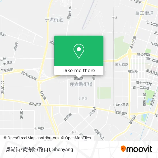 巢湖街/黄海路(路口) map