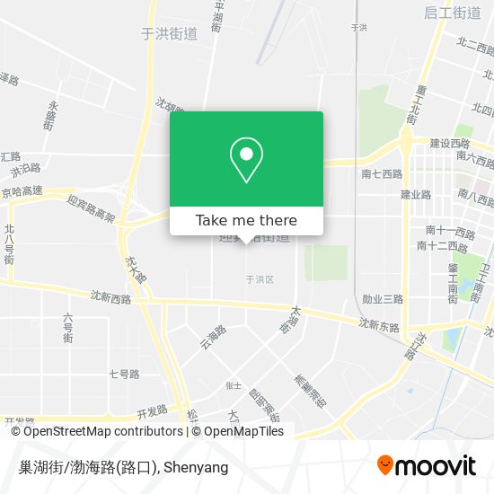 巢湖街/渤海路(路口) map