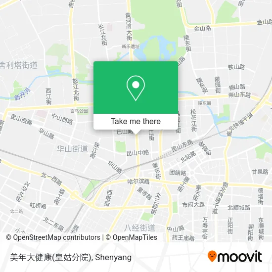 美年大健康(皇姑分院) map