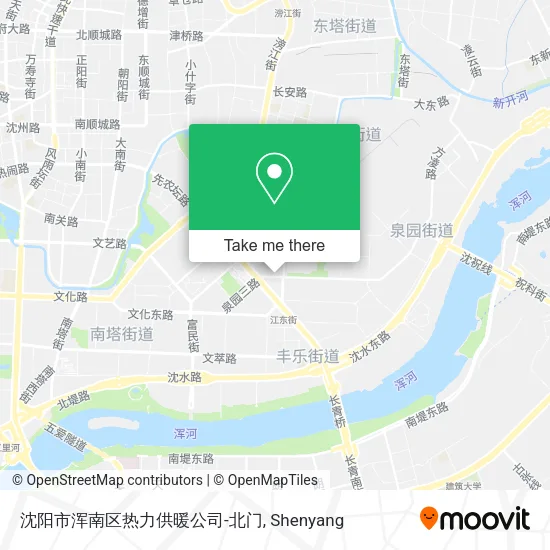 沈阳市浑南区热力供暖公司-北门 map