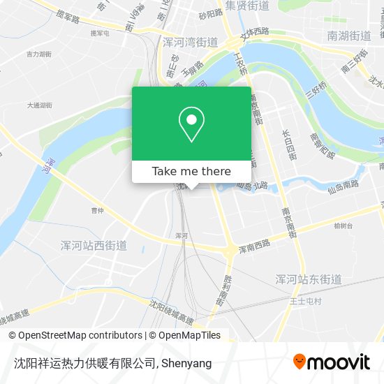 沈阳祥运热力供暖有限公司 map
