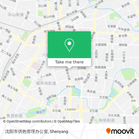 沈阳市供热管理办公室 map