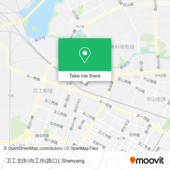 卫工北街/向工街(路口) map