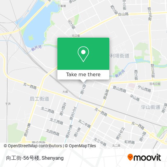 向工街-56号楼 map