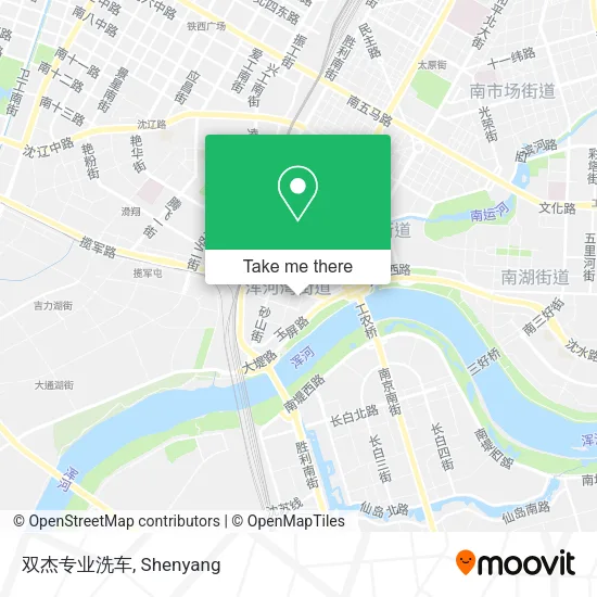 双杰专业洗车 map