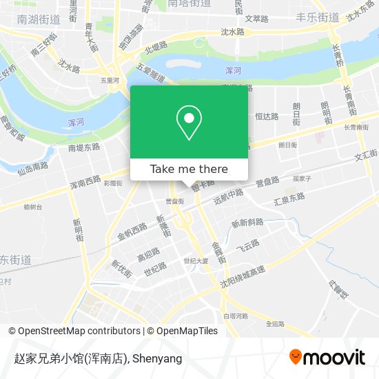 赵家兄弟小馆(浑南店) map