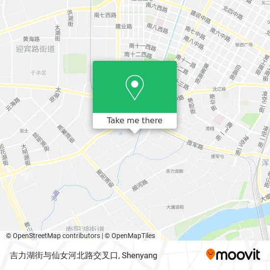 吉力湖街与仙女河北路交叉口 map
