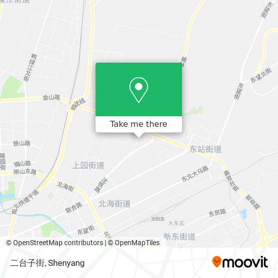 二台子街 map