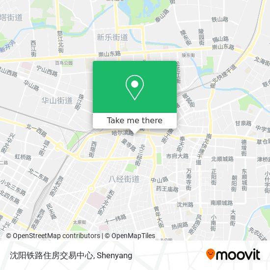 沈阳铁路住房交易中心 map