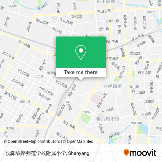 沈阳铁路师范学校附属小学 map