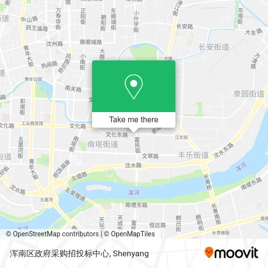 浑南区政府采购招投标中心 map