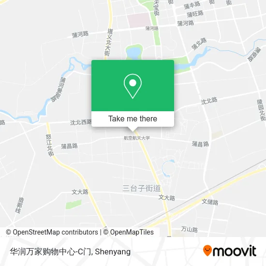 华润万家购物中心-C门 map