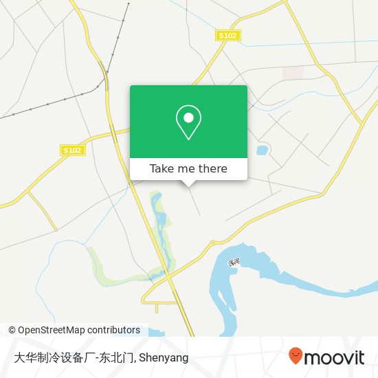 大华制冷设备厂-东北门 map