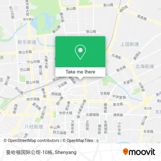 曼哈顿国际公馆-10栋 map