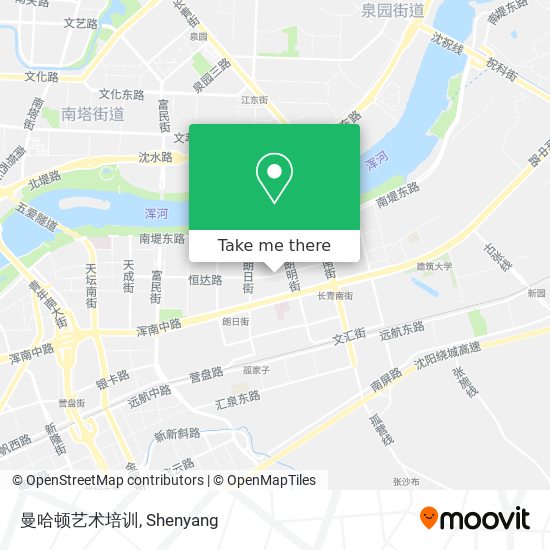 曼哈顿艺术培训 map