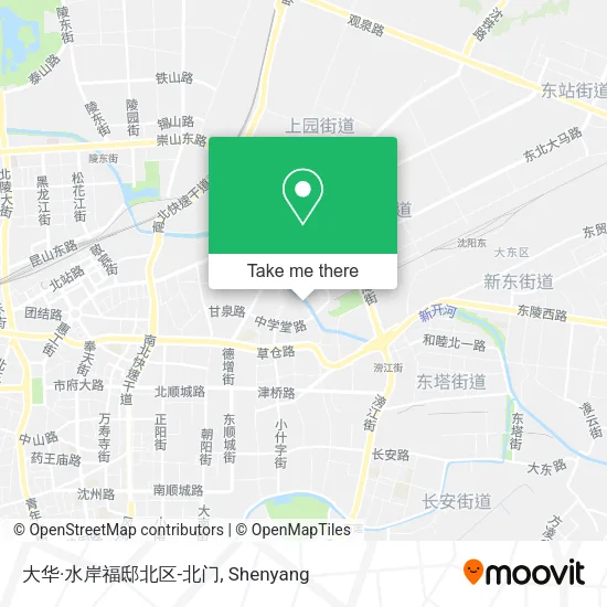 大华·水岸福邸北区-北门 map