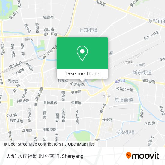 大华·水岸福邸北区-南门 map