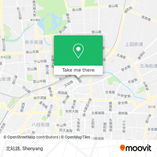 北站路 map