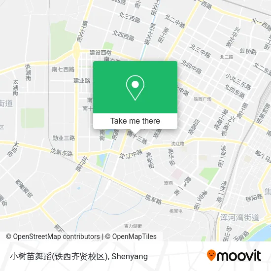 小树苗舞蹈(铁西齐贤校区) map