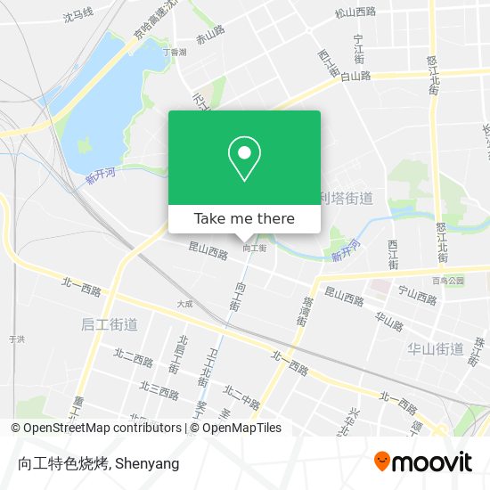 向工特色烧烤 map
