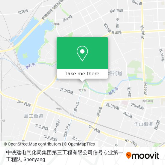 中铁建电气化局集团第三工程有限公司信号专业第一工程队 map