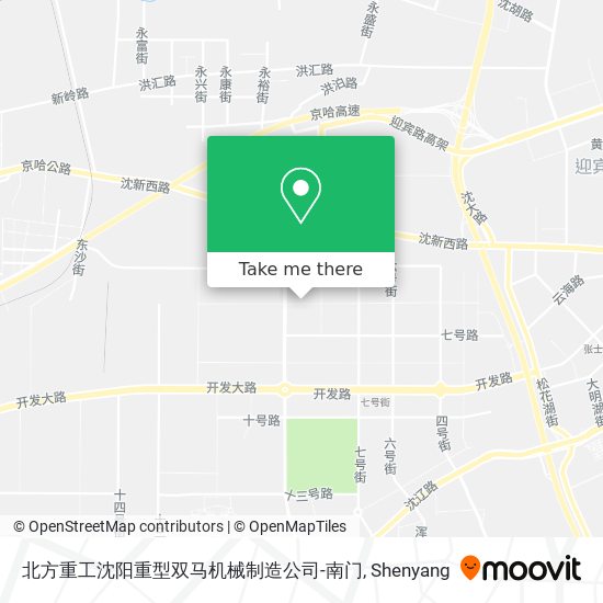 北方重工沈阳重型双马机械制造公司-南门 map