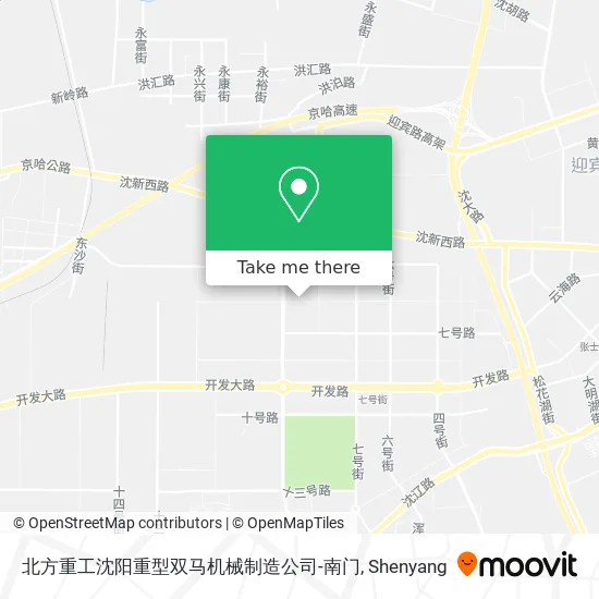 北方重工沈阳重型双马机械制造公司-南门 map