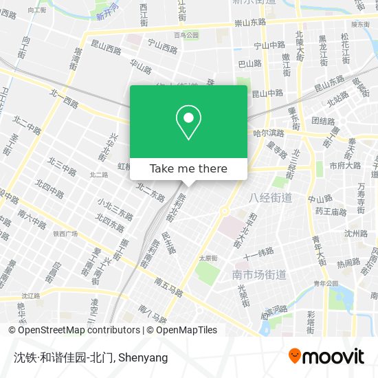 沈铁·和谐佳园-北门 map
