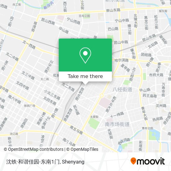 沈铁·和谐佳园-东南1门 map