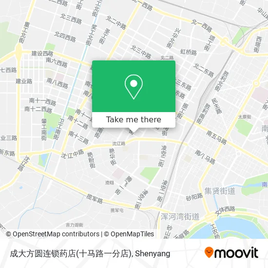 成大方圆连锁药店(十马路一分店) map
