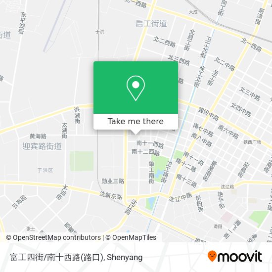富工四街/南十西路(路口) map