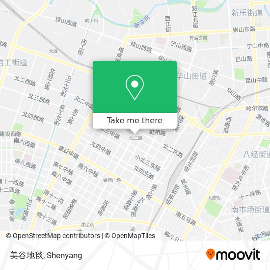 美谷地毯 map