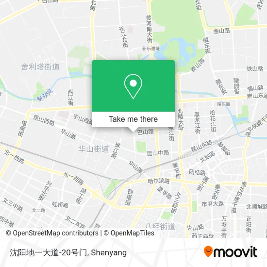 沈阳地一大道-20号门 map