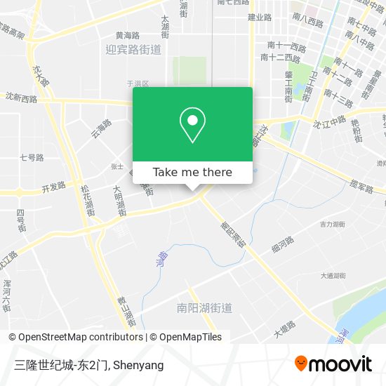 三隆世纪城-东2门 map