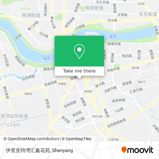 伊里亚特湾汇鑫花苑 map