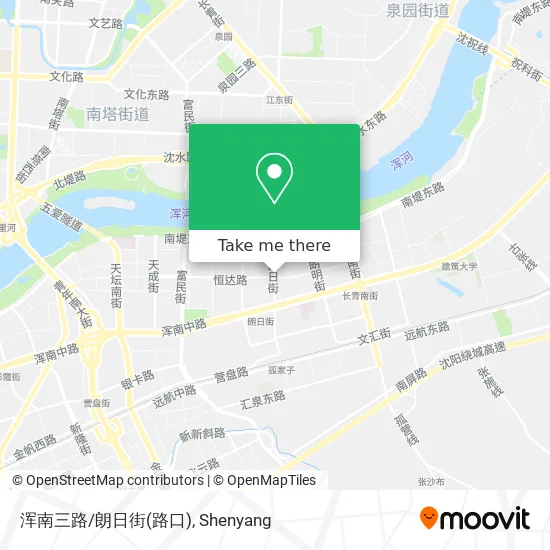 浑南三路/朗日街(路口) map