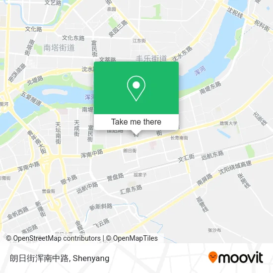 朗日街浑南中路 map