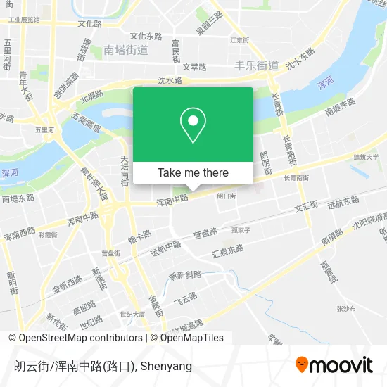 朗云街/浑南中路(路口) map