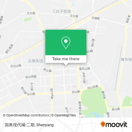 国奥现代城-二期 map