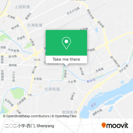 二〇二小学-西门 map