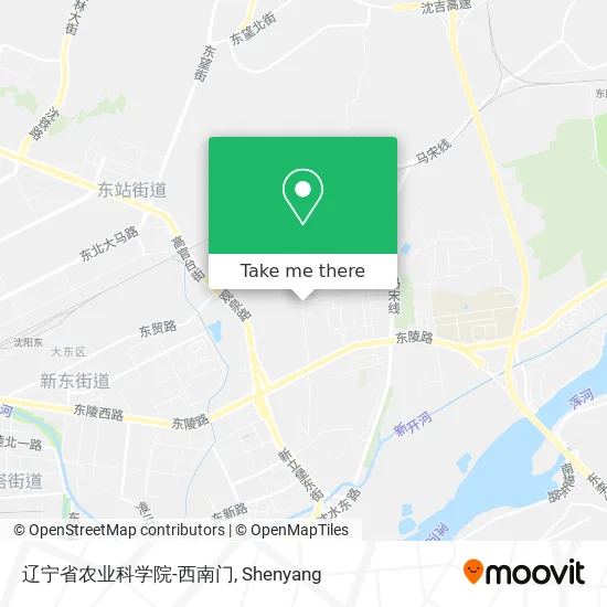辽宁省农业科学院-西南门 map