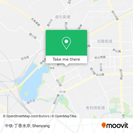 中铁·丁香水岸 map