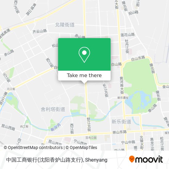 中国工商银行(沈阳香炉山路支行) map